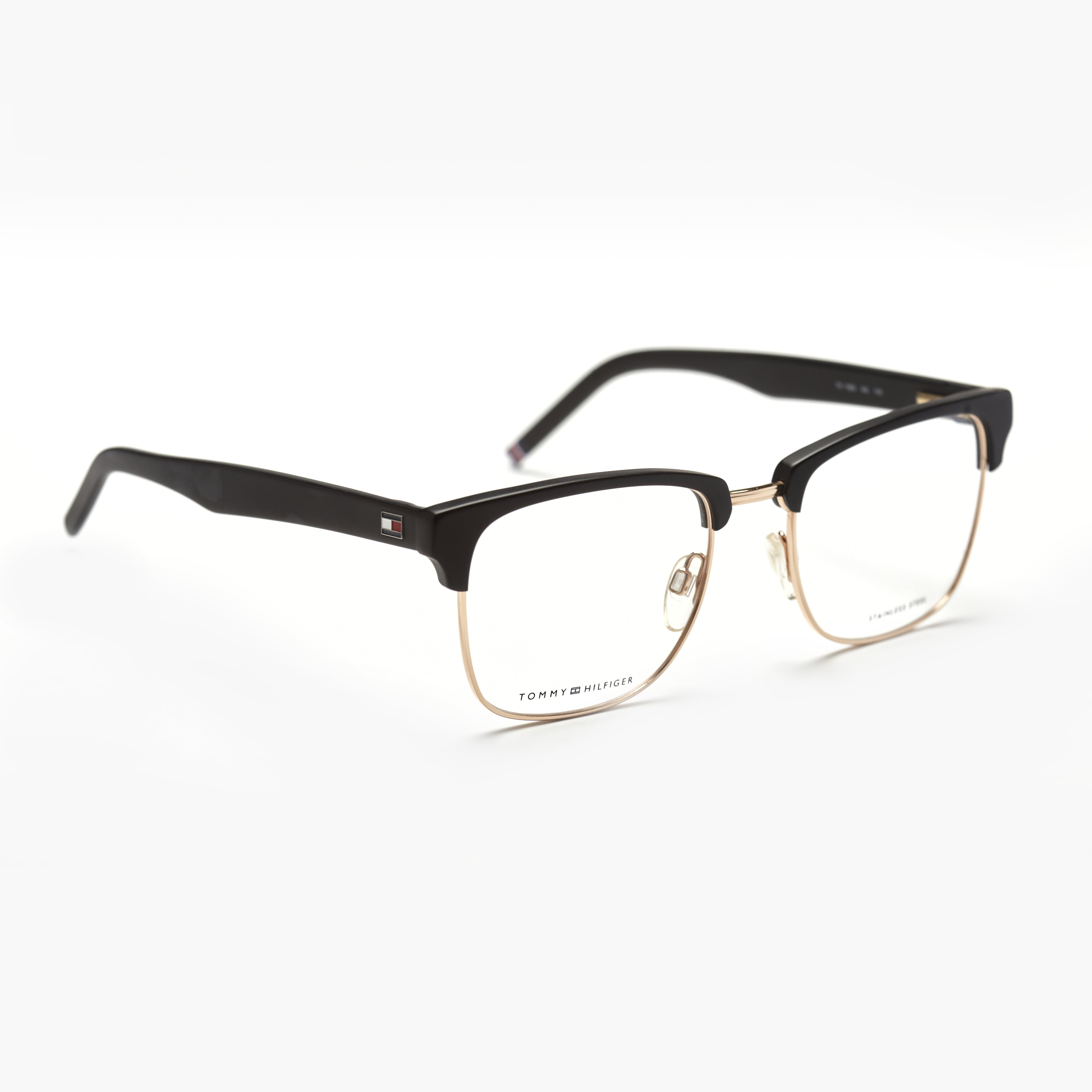 Tommy Hilfiger 1988 – Noir & Or Métal/Acétate (Homme)